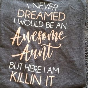 Awesome Aunt tee